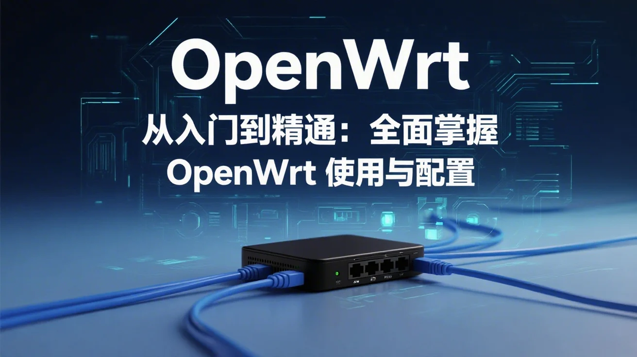 OpenWrt 从入门到精通：全面掌握 OpenWrt 使用与配置